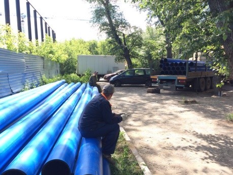 Трубы с защитным покрытием в Сергиеве Посаде