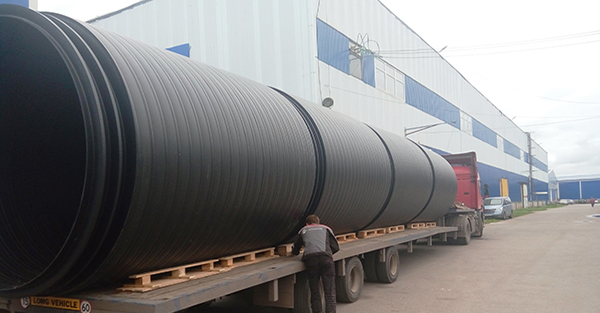 Спиральновитые трубы в Сергиеве Посаде